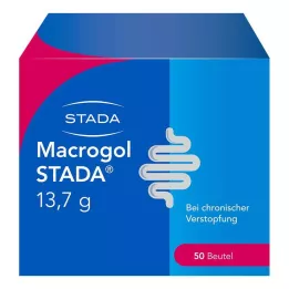 MACROGOL STADA 13,7 g miltelių geriamajam tirpalui, 50 vnt