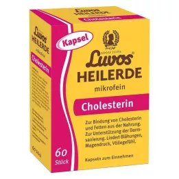 LUVOS Gydomojo molio mikrosmulkios kapsulės, 60 vnt