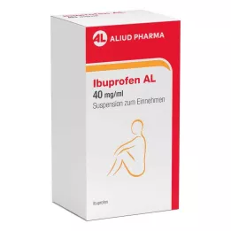 IBUPROFEN AL 40 mg/ml geriamoji suspensija, 100 ml
