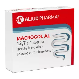 MACROGOL AL 13,7 g miltelių geriamajam tirpalui, 30 vnt