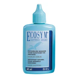 Dantų protezų valymas Ecosym Gel kasdien, 60 ml