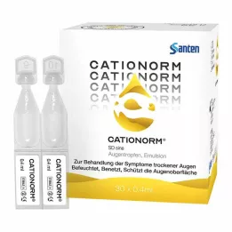 CATIONORM SD sinusinės vienos dozės pipetės, 30X0,4 ml