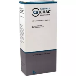 CALCILAC Šnypščiosios tabletės, 40 vnt