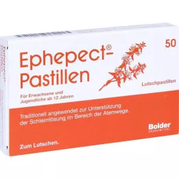 EPHEPECT Pastilės, 50 vnt