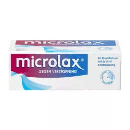 MICROLAX Tiesiosios žarnos tirpalo klizma, 50X5 ml