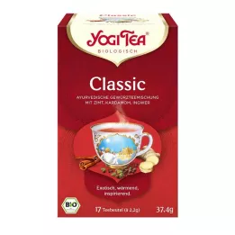 YOGI TEA Klasikiniai arbatos filtrų maišeliai, 17X2,2 g