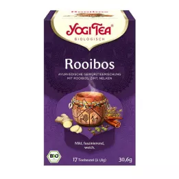 YOGI TEA Rooibos arbatos organiniai filtrų maišeliai, 17X1,8 g