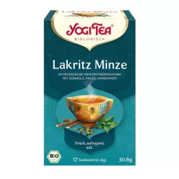 YOGI TEA Saldymedžio mėtų ekologiški filtrų maišeliai, 17x1,8 g