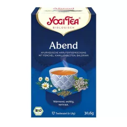 YOGI TEA Vakarinės arbatos organiniai filtrų maišeliai, 17X1,8 g