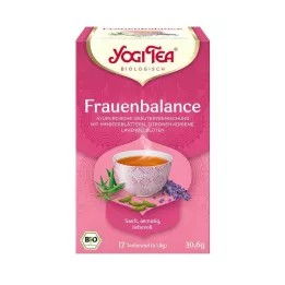 YOGI TEA Moteriški balansiniai arbatos organiniai filtrų maišeliai, 17x1,8 g