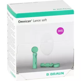 OMNICAN Lance soft 30 G E lancetai, 200 vnt