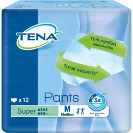 TENA PANTS super M ConfioFit vienkartinės kelnės, 12 vnt