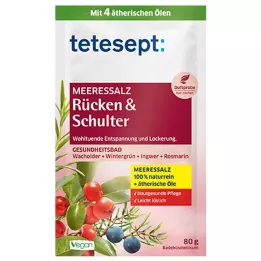 TETESEPT Jūros druskos nugarėlė &amp; petys, 80 g
