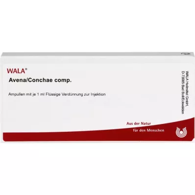 AVENA/CONCHAE sudėtinės ampulės, 10X1 ml AVENA/CONCHAE sudėtinės ampulės, 10X1 ml