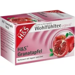 H&amp;S Granatų filtro maišelis, 20X2,0 g