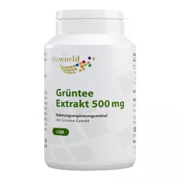 GRÜNTEE EXTRAKT 500 mg kapsulės, 120 vnt