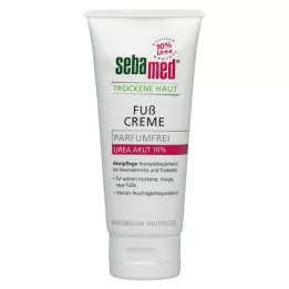 SEBAMED Sausos odos pėdų kremas be kvepalų karbamidas 10%, 100 ml