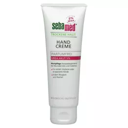 SEBAMED Sausai odai rankų kremas be kvepalų karbamidas 5%, 75 ml