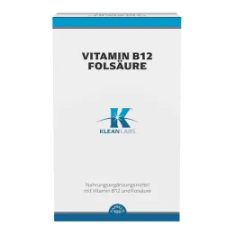 Vitaminas B12 + folio rūgštis kapsulės, 100 vnt