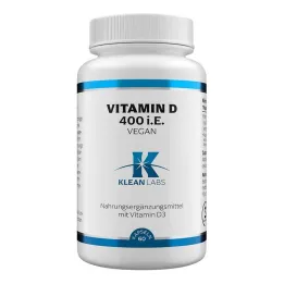 Vitaminas D 400 TV kapsulės, 60 vnt