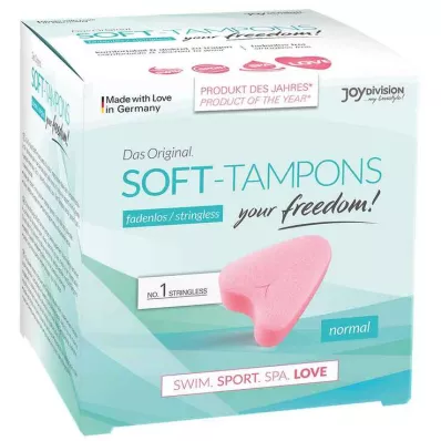 SOFT TAMPONS normalus, 3 vnt SOFT TAMPONS normalus, 3 vnt