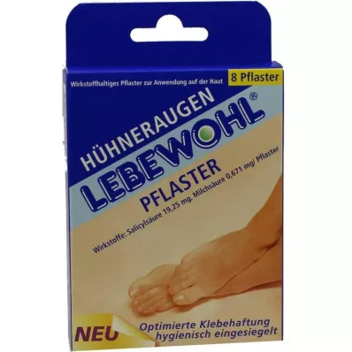 LEBEWOHL Kukurūzų tinkas, 8 vnt LEBEWOHL Kukurūzų tinkas, 8 vnt