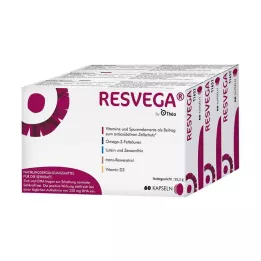RESVEGA Kapsulės, 3X60 vnt