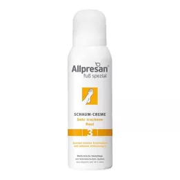 ALLPRESAN Specialios pėdų putos Nr.3 labai sausai odai, 125 ml