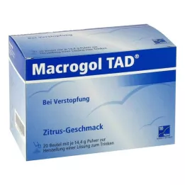 MACROGOL TAD Milteliai, 20 vnt