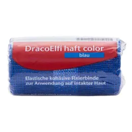 Dracoelfi haft spalvos fiksuojantis tvarstis 4mx6cm mėlynas, 1 vnt