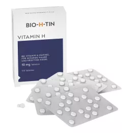 BIO-H-TIN Vitaminas H 10 mg tabletės, 100 vnt