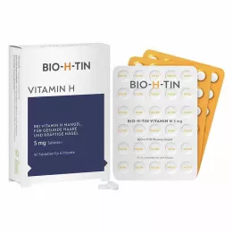 BIO-H-TIN Vitaminas H 5 mg 6 mėn. tabletės, 90 vnt