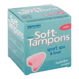 SOFT TAMPONS mini, 3 vnt