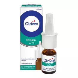OTRIVEN SinuSpray 0,1% nosies purškalas, 10 ml