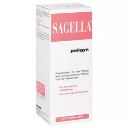 SAGELLA poligyn intymio prausimosi losjonas moterims 50+, 500 ml