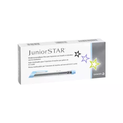 JUNIORSTAR Įpurškimo įtaisas sidabrinis, 1 vnt JUNIORSTAR Įpurškimo įtaisas sidabrinis, 1 vnt
