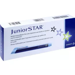 JUNIORSTAR Įpurškimo įtaisas mėlynas, 1 vnt