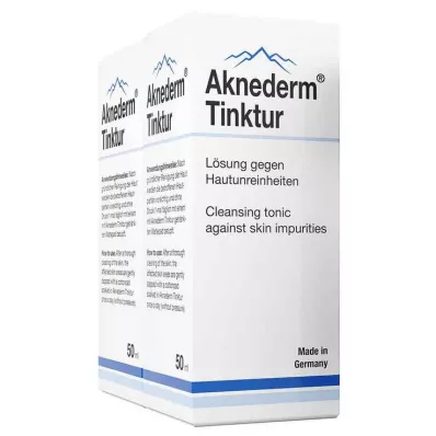 AKNEDERM Tinktūra, 2X50 ml AKNEDERM Tinktūra, 2X50 ml