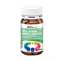 SOVITA CARE Multivitaminų+Mineralų tabletės, 100 vnt