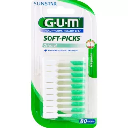 GUM „Soft-Picks“ vertės pakuotė, 80 vnt