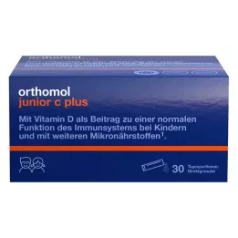 ORTHOMOL Junior C plus Granules, 30 vnt
