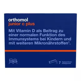 ORTHOMOL Junior C plus Granules, 7 vnt
