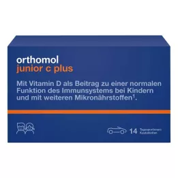 ORTHOMOL Junior C plus kramtomosios tabletės, 14 vnt