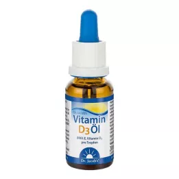 VITAMIN D3 ÖL Dr.Jacob lašai, 20 ml