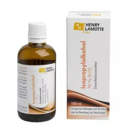 ISOPROPYLALKOHOL 70 % V/V Henry Lamotte, 100 ml
