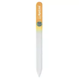 APOLINE Nagų dildės stiklas 14 cm oranžinis, 1 vnt