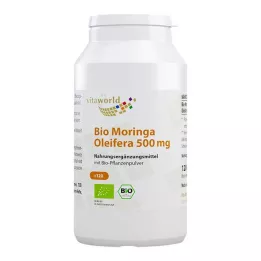 MORINGA OLEIFERA 500 mg kapsulės, 120 vnt
