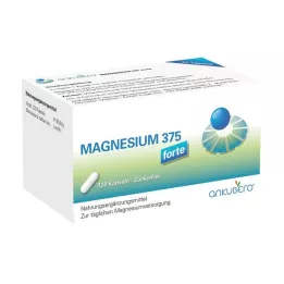 MAGNESIUM 375 forte kapsulės, 120 vnt