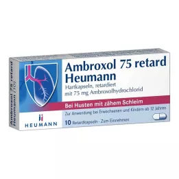AMBROXOL 75 retard Heumann kapsulės, 10 vnt