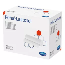 PEHA-LASTOTEL Tvirtinamasis tvarstis 10 cmx4 m, 20 vnt
